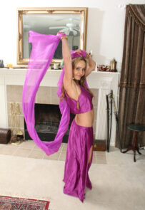 Hot 44 year old Kelsey Majors playing a naked belly dancer in here All Over 30 Pics